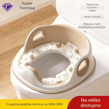 Dječja sjedalice za zahod s naslonicama, za standardni zahod, PP materijal, za uzrast 0–6 mjeseci, 6–12 mjeseci, 1–3 i 3–6 godina