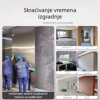 PVC zidni panel od bambusovih vlakana s reljefnom; zvučna izolacija 20; toplinska vodljivost 0,175; model: ploča od bambusovih vlakana