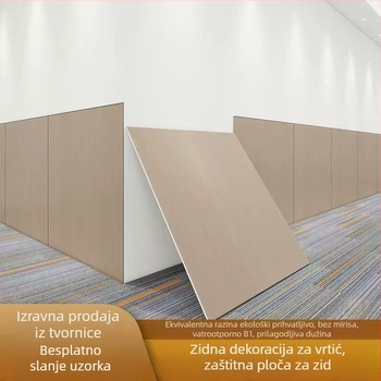 Panel od furnira drveta za unutarnje zidove s drvenim uzorkom, clip-on panel (Materijal: bambus; Model: kontinuirano preklopni karton; Zvučna izolacija: 0; Toplinska vodljivost: 0)