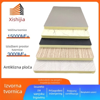 PVC zidni panel s drvenim uzorom, model Xh10090101, branda Xishijia, stil: ravni / modern minimalistički, materijal PVC