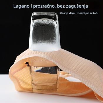 Pamukasti dihaći dječji sportski grudnjak s košaricama 3/4, tanki oblikovani košarice, fiksne dvostruke naramenice, bočno kopčanje