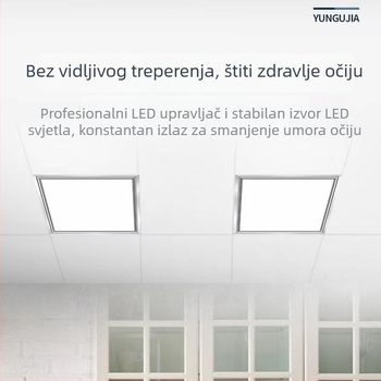 Integrirano stropno LED svjetlo – kućište od aluminijske legure, 220V, 800–4000 lm, vijek trajanja 10.000 h, nema mogućnost podešavanja jačine svjetla, za kuhinju, kupaonicu i ured