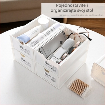 Shallow Yimi Stolna kutija za pohranu – PP plastika, kapacitet 1 L, organizator za kozmetiku i uredske potrepštine