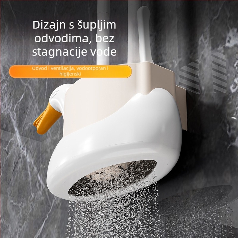Oh dad prince set četkica za WC tri u jedan, zidni, plastičan