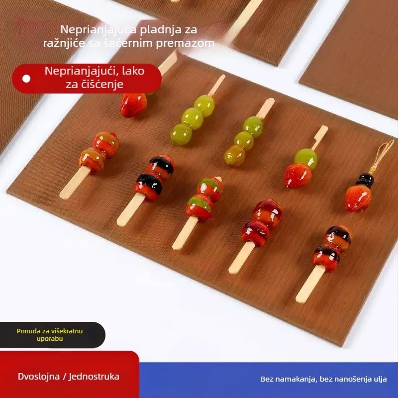 Drvena nelepiva ploča za šećerne ražnjiće, dvostruka uporaba; Marka: Drugo; Podrijetlo: Drugo
