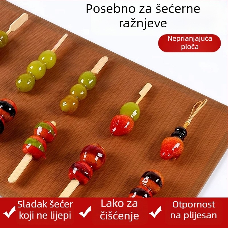 Drvena nelepiva ploča za šećerne ražnjiće, dvostruka uporaba; Marka: Drugo; Podrijetlo: Drugo