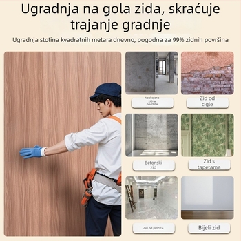 Paneli za zid od vlaknastog bambusa, brzi klipsni sustav za ugradnju, stil: uzorak, Novi kineski stil, Moderan minimalizam, Lagani luksuz; Materijal: vlaknasto bambusovo drvo; Ugradnja: Da