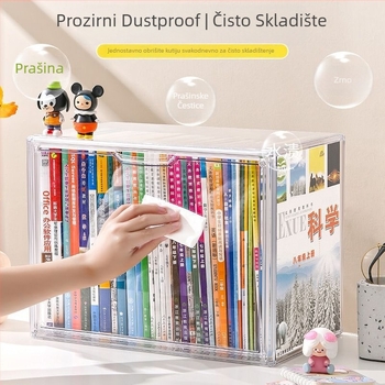 Stolna kutija za pohranu HY-868, PET plast, 24L zaštita od prašine