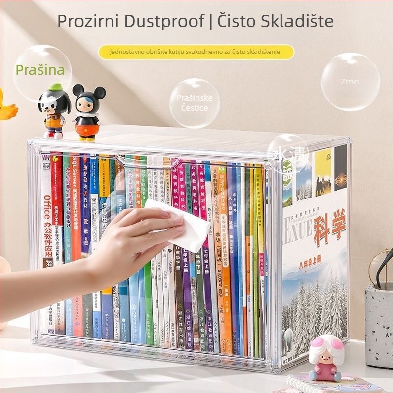 Stolna kutija za pohranu HY-868, PET plast, 24L zaštita od prašine
