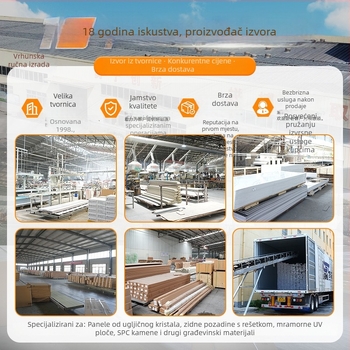 Zidni panel s furnirom od drveta – vlakna bambusa i bambusov ugljen, bezšivni unutarnji zidni panel, plosni/moderni minimalistički stil