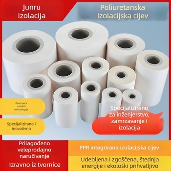 Cijev od nehrđajućeg čelika s poliuretanskom izolacijom, integrirana za vanjsku gradnju, po narudžbi; Izolacija: Poliuretanski; Toplinski vodljivost: 0,0209 W/mK; Gustoća poliuretana: 40–60 kg/m³; Podrijetlo: Wuhu