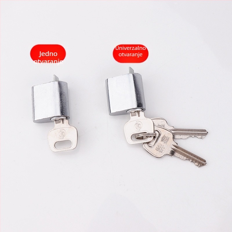 Brava cilindar za vatrogasna vrata s aluminijsko-bakrenim jezgrom, 85 g