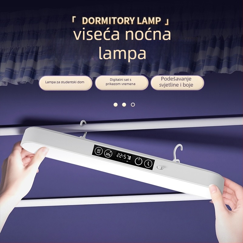 Lampa za katno kreveto s magnetnim kukom, dodirni prekidač, ugrađena baterija, 5W, CRI ≥95