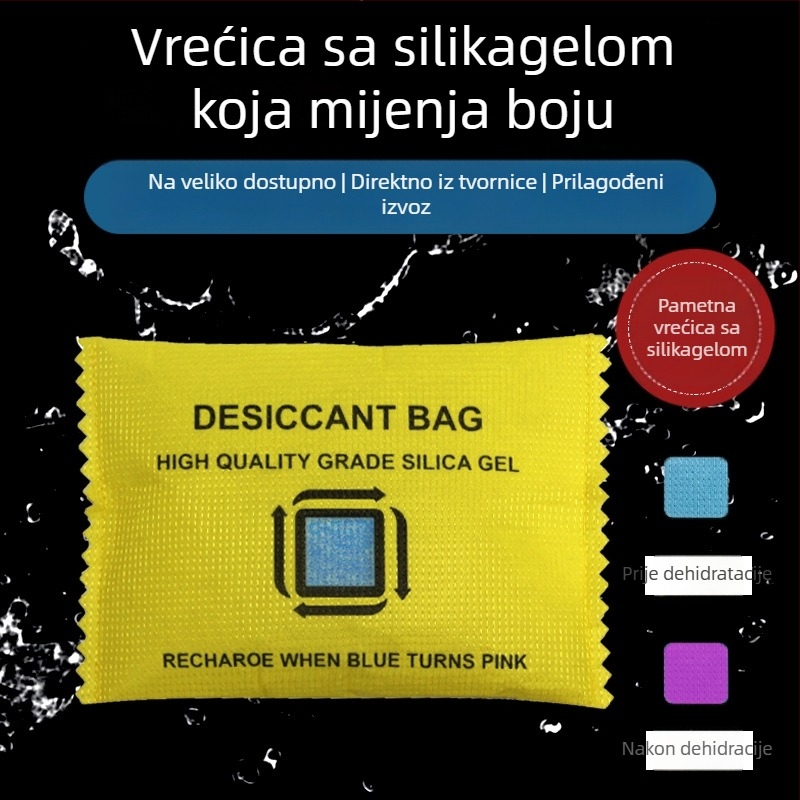 Torba za silicagel desikant za garderobu, sušenje i dehidracija, 100 g, 80 komada, pakiranje: vrećica, Marka Jiamijia