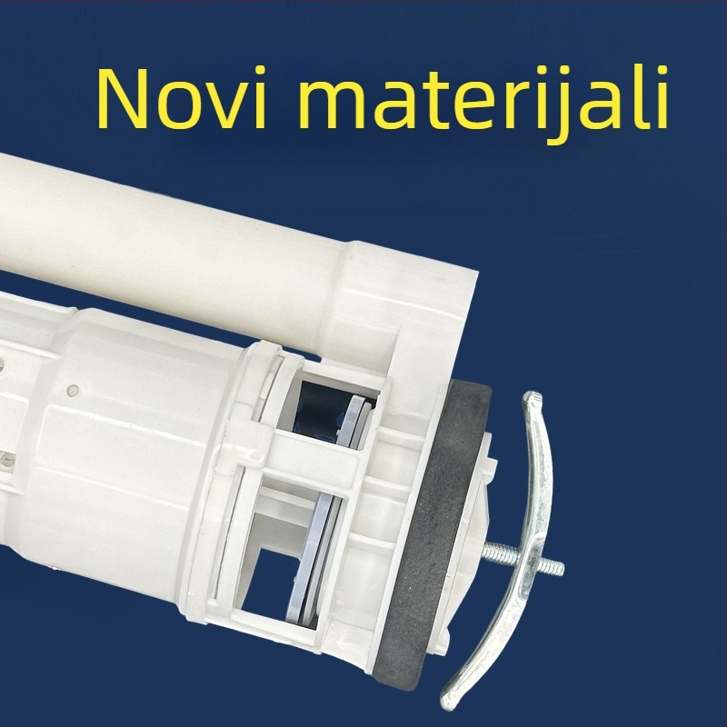 Xinshengjie Set fitinga za spremnik toaleta — univerzalni ventili: dovod vode, plovujući ventil, ventil za ispiranje, odvodni ventil, plastični