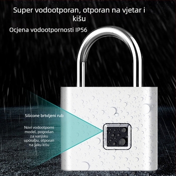 Chuangjia pametni otisak prsta zaključavanje od nehrđajućeg čelika, model g type, za vrata, ormariće internata, prtljagu i skladišta