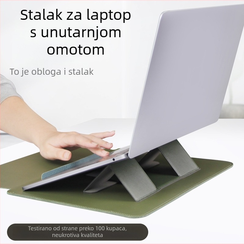 Vodootporna futrola za MacBook, karirani uzorak, unutarnja podstava od mikro velura