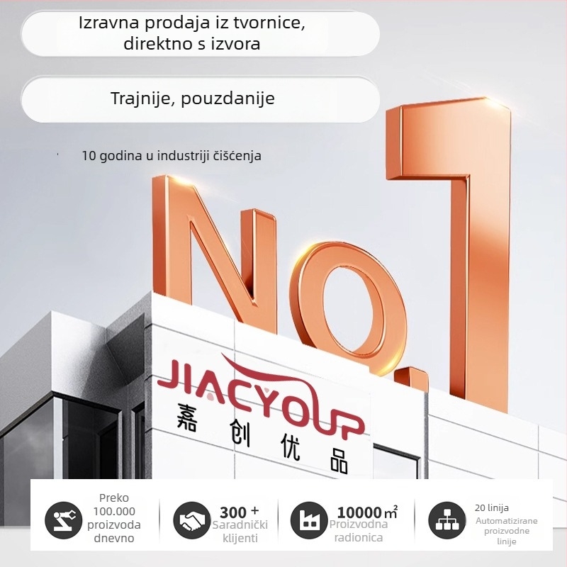 Sklopivi pravokutni kantu za mop s mikrovlaknim mopom i šipkom od nehrđajućeg čelika, nosivost iznad 10 kg