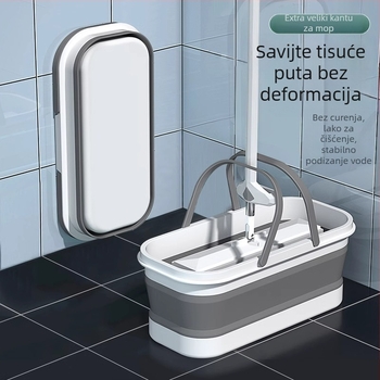 Kofa za mop – sklopiva, plastična, postotak isušivanja 90–100%, otpornost na koroziju 4.0–4.9
