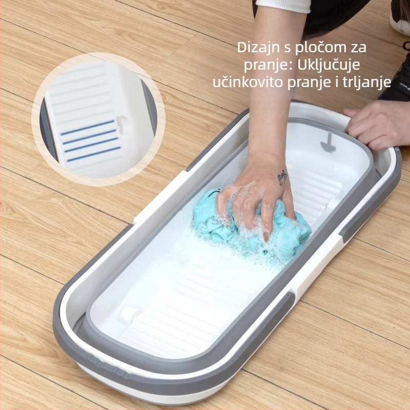 Kofa za mop – sklopiva, plastična, postotak isušivanja 90–100%, otpornost na koroziju 4.0–4.9