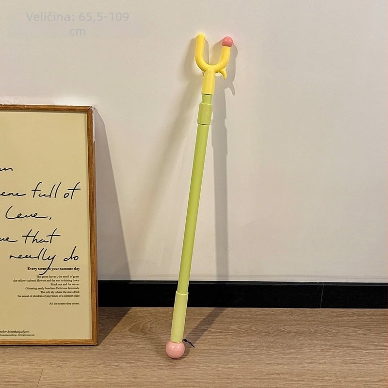 Šipka za sušenje odjeće, metalna, izvlačna, za balkon, Lemon book, moderan stil