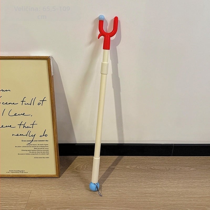 Šipka za sušenje odjeće, metalna, izvlačna, za balkon, Lemon book, moderan stil