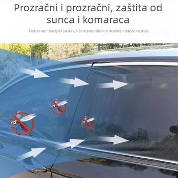 Auto mreža protiv komaraca za prozor – mreža od gaze, otvori 0.01, promjer žice 0.01, trajanje 3 godine, marka dbd