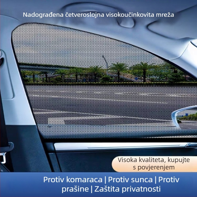 Auto mreža protiv komaraca za prozor – mreža od gaze, otvori 0.01, promjer žice 0.01, trajanje 3 godine, marka dbd