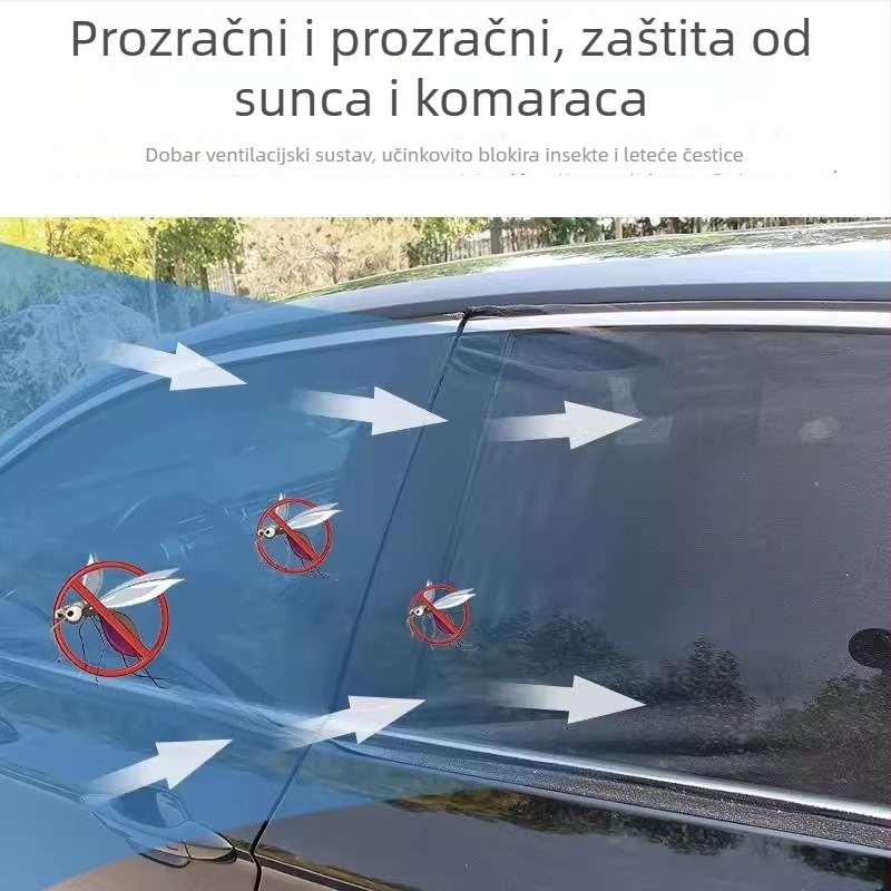 Auto mreža protiv komaraca za prozor – mreža od gaze, otvori 0.01, promjer žice 0.01, trajanje 3 godine, marka dbd