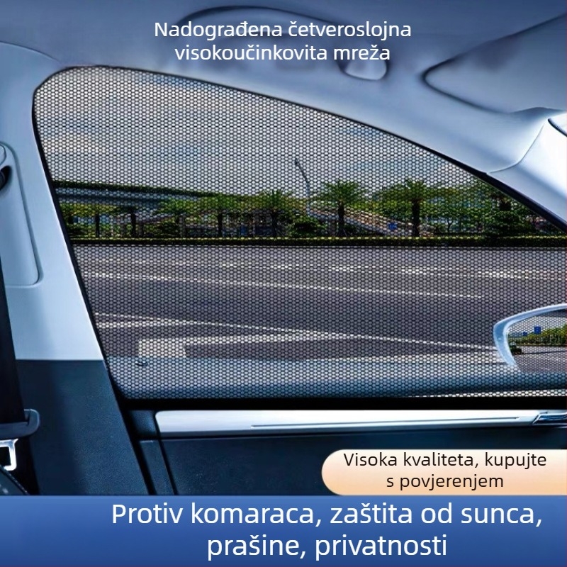 Auto mreža protiv komaraca za prozor – mreža od gaze, otvori 0.01, promjer žice 0.01, trajanje 3 godine, marka dbd