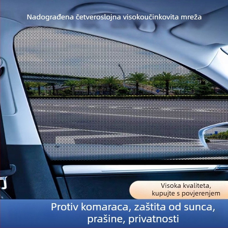 Auto mreža protiv komaraca za prozor – mreža od gaze, otvori 0.01, promjer žice 0.01, trajanje 3 godine, marka dbd