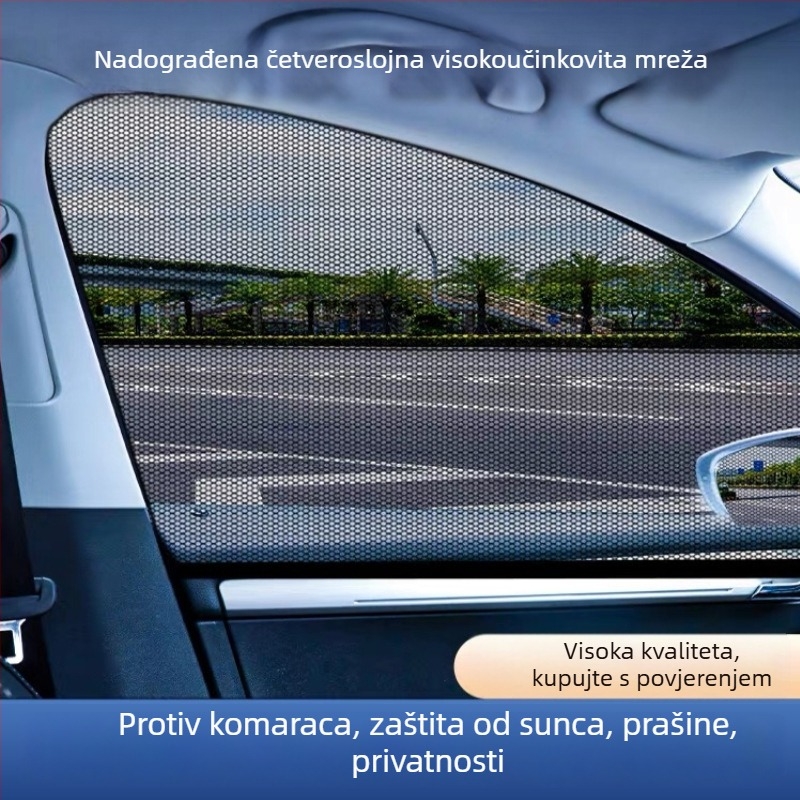 Auto mreža protiv komaraca za prozor – mreža od gaze, otvori 0.01, promjer žice 0.01, trajanje 3 godine, marka dbd