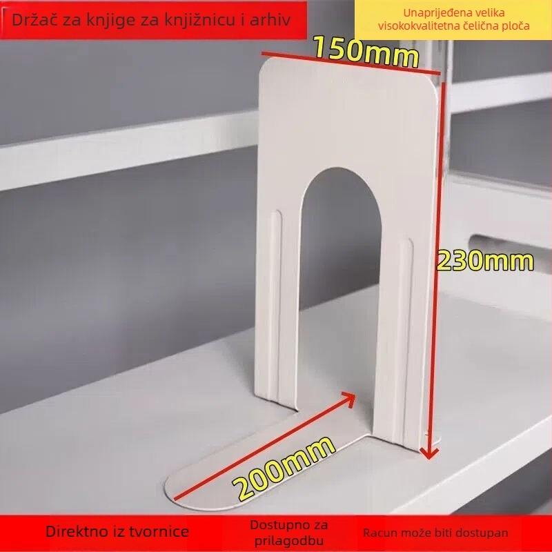 Čelični polič za knjige – moderni minimalistički dizajn, model Bookshelf, brend Kang yuxiang