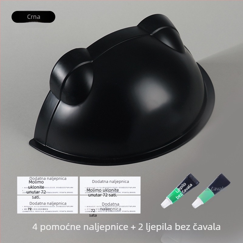 Plastični prednji pregradnik za klozet u squat stilu – sprječavanje prskanja, bez demontaže, minimalna udaljenost otvora: 1, promjer cijevi: 1, bez spremnika vode