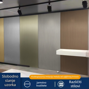 Zidni panel – bambusovo ugljična vlakna, bešivna ugradnja, zvučna izolacija 30 dB, toplinska vodljivost 0,15 W/mK