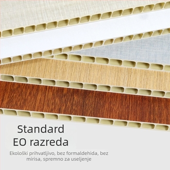 Zidni paneli od bambusovih vlakana — Shunfuda, model Integrirana zidna ploča, porijeklo Linyi, Shandong, bez instalacije