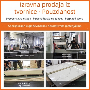 Zidni paneli od bambusovih vlakana — Shunfuda, model Integrirana zidna ploča, porijeklo Linyi, Shandong, bez instalacije