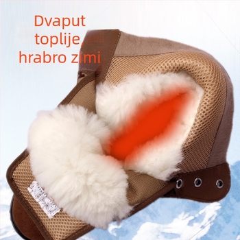 Unisex zimske outdoor cipele za vanjsku upotrebu, visok vrh, protuklizna debela potplata, poliester tkanina, izolirane za hladno vrijeme, pogodne za planinarenje i zimske sportove