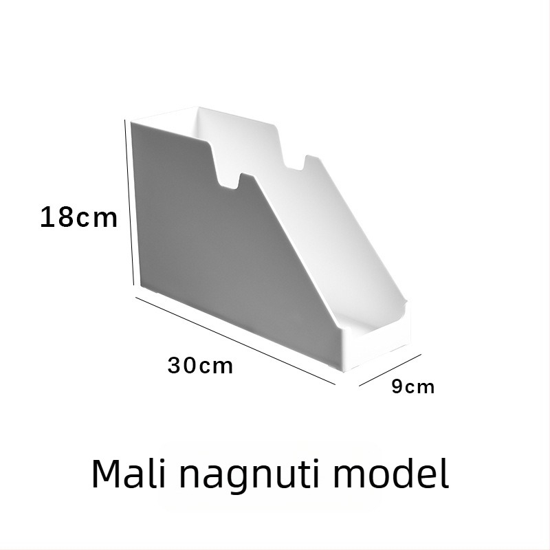 Japanski stil stolni pretinac za pohranu, PS plastika, 5L, otvoren vrh s mrežom, slaganje, dimenzije 30×18×15 cm