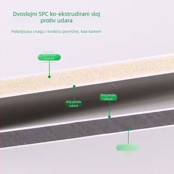 Zidni panel – Integrirani panel 01; Materijal: bambus vlakna, drveni furnir, bambusov ugljen, karbon kristali, aluminijsko jezgro; Zvučna izolacija 50; Toplinska vodljivost 0.11