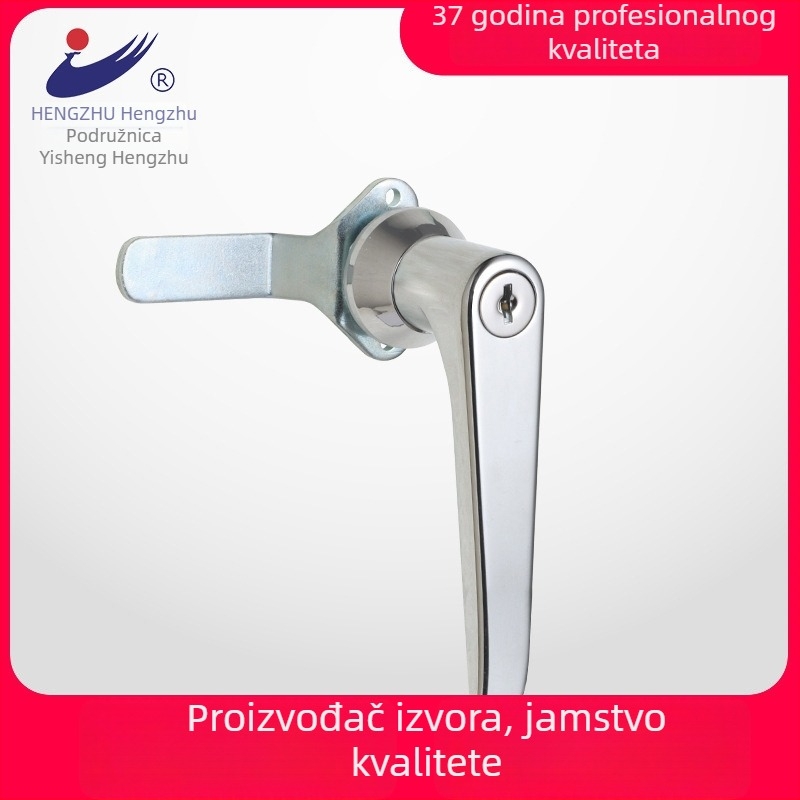 Hengzhu MS316 Ručica-ključ za kutije za distribuciju, od cinkove legure, za visok i nizak napon, sjajna krom završna obrada