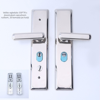 Julong panel ručke za vrata od nehrđajućeg čelika, univerzalna primjena, moderan minimalistički stil