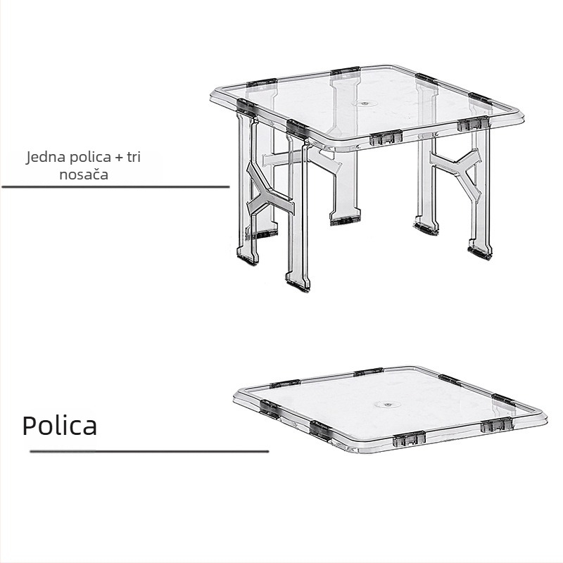 Ulazni sklopivi regál za cipele, 1-etažni, plastični, model YH911, moderan minimalistički stil, višenamjenska funkcija
