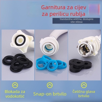 Brtvilo za dovod vode u perilicu rublja – materijal PE, montaža, moderan dizajn, model Default Item