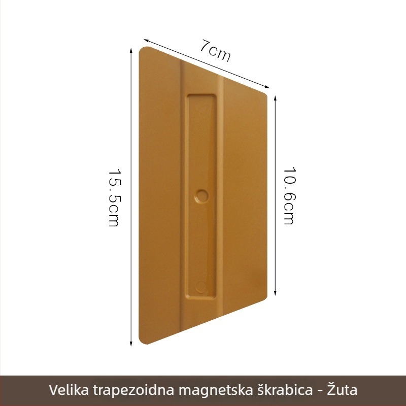 Trapezno oblikovan plastični škrabac za autofolije Baiyahu, prilagodljiv