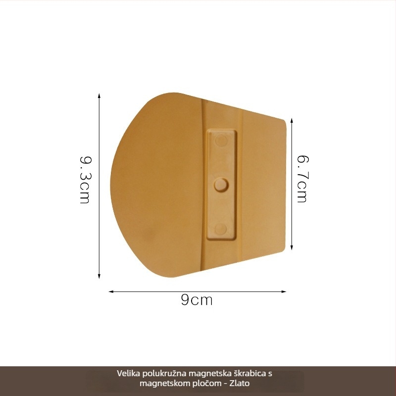 Trapezno oblikovan plastični škrabac za autofolije Baiyahu, prilagodljiv