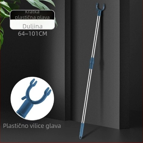 Teleskopska sušilica za rublje za dom i balkon, PP + aluminijska legura, lansiranje 2025, bez marke