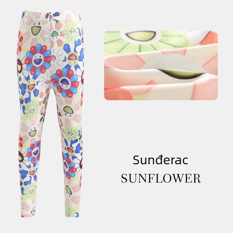 Dječje cropped hlače za ljeto: lagane i prozračne, poliester, niska struka s elastičnim pojasom, za djecu 3–8 godina