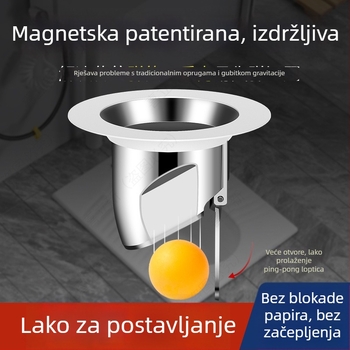 Uređaj za blokiranje mirisa za squat WC – ABS, bez spremnika vode, bez barijere vode, bez sifona, modernistički stil
