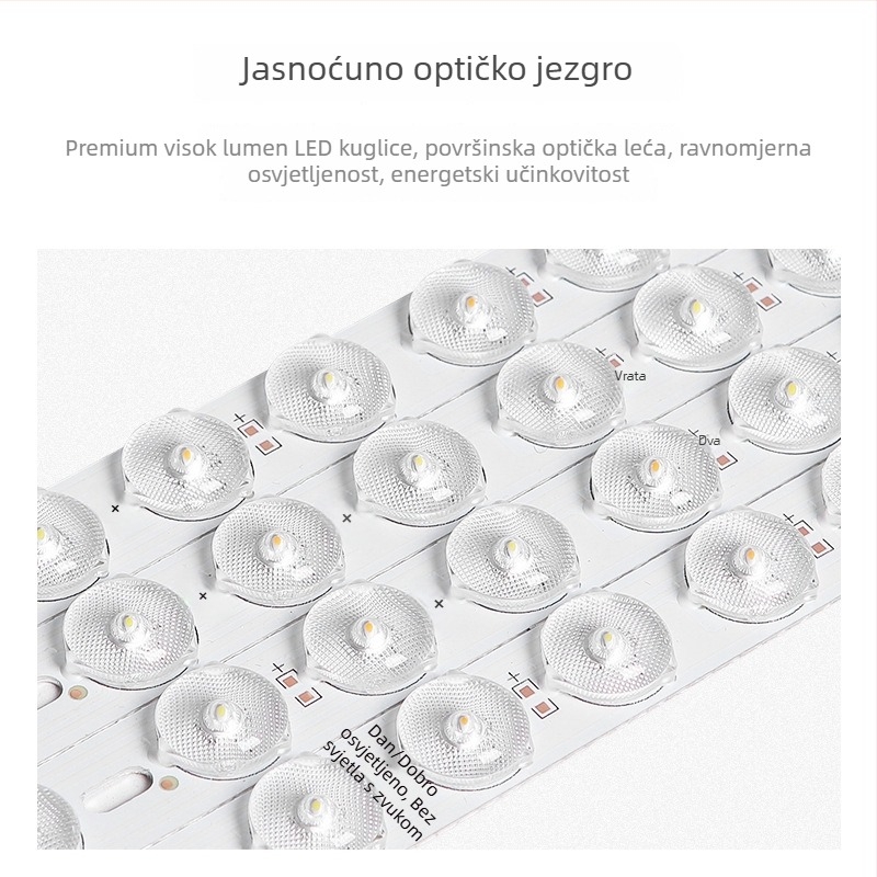 Stropna svjetiljka (LED, senzor pokreta, 220V, domet 10-15 m²)